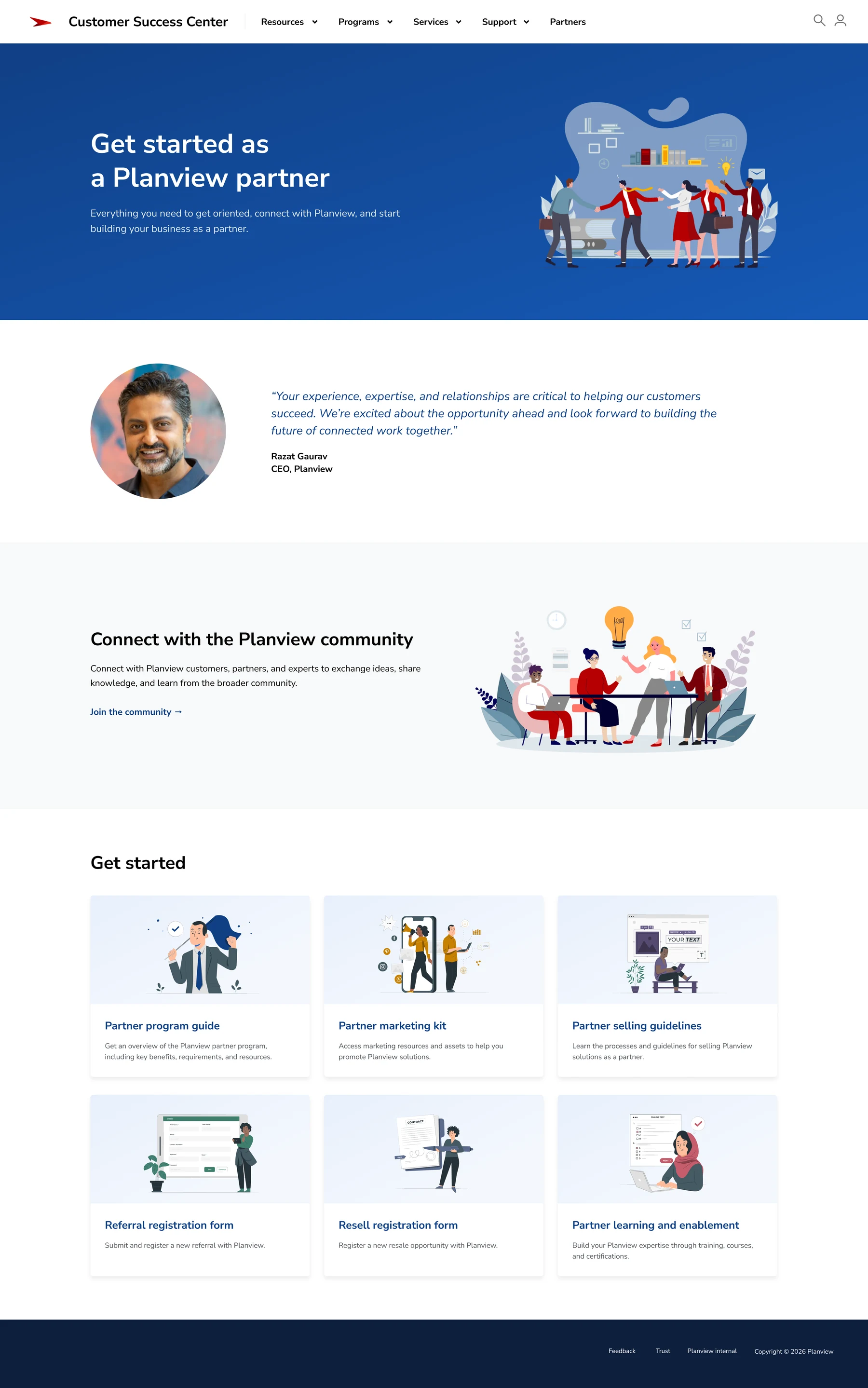 New Partner resource hub